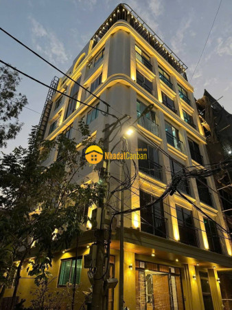 Bán 120m 7 tầng 9.5m.mặt tiền.thụy phương từ liêm