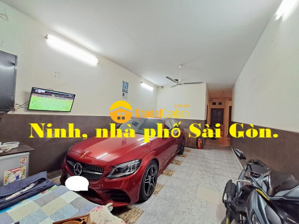 Hẻm 8m, lê văn sỹ, p1, tân bình, 80m2, 4 tầng, nở hậu. ninh nhà phố.