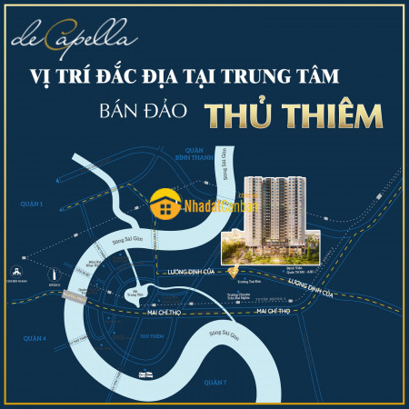 Giỏ hàng căn hộ de capella q2 nhà có sẵn, ở được ngay sổ hồng liền tay