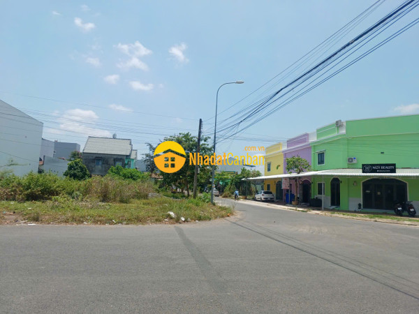 Bán nền góc 2 mt đường a3 và b14 kdc phú an, phường hưng phú, cần thơ diện tích 7m x 24m 155m2,