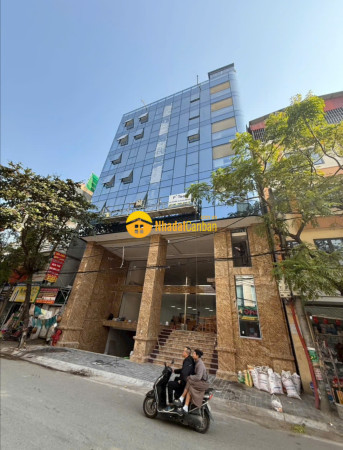 Bán tòa nhà văn phòng 10 tầng mặt phố cầu giấy dt 255m2 mt 15m. gía 255 tỷ